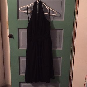 CK black halter dress SZ 2